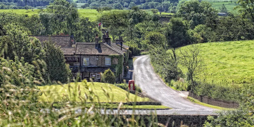 Picture of Tempest Arms in the rolling Yorkshire Countryside