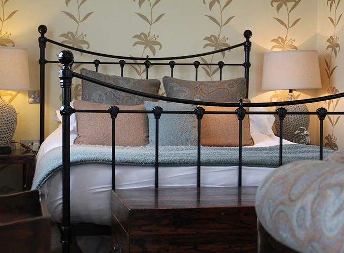 A shot of one of the bedrooms at the Tempest Arms